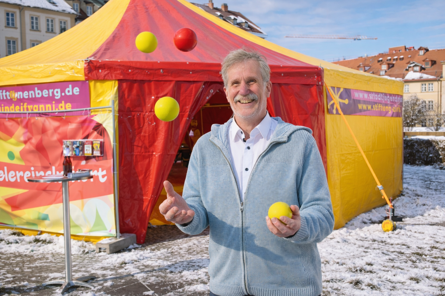 Familienzeit am Maxplatz in Bamberg